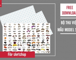 Free Download Thư Viện Sketchup Mẫu Model Sofa