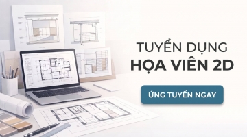 Tuyển dụng Họa viên 2D - Công ty Đất Phúc (HappyLandDC)