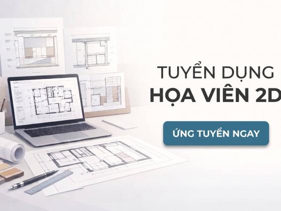 Tuyển dụng Họa viên 2D - Công ty Đất Phúc (HappyLandDC)