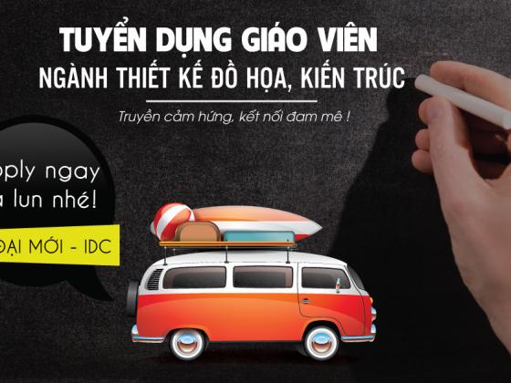 Tuyển Dụng Giáo Viên Ngành Kiến Trúc, Thiết Kế Đồ Họa