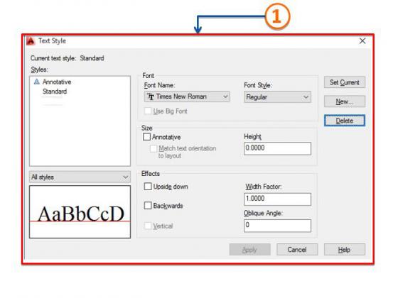 Hướng dẫn cách viết chữ trong autocad 