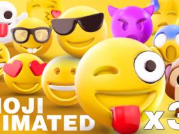 Bộ Emoji 3D Animated cho After Effects