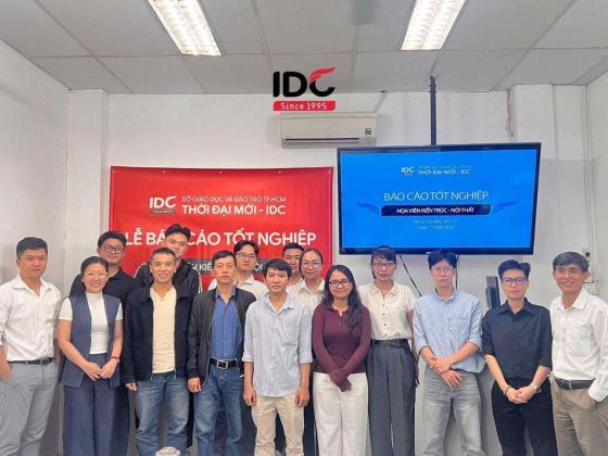 Hành trình chinh phục nghề họa viên kiến trúc tại IDC: Khi nỗ lực biến thành cơ hội nghề nghiệp thực tế