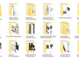 Free download bộ thư viện Model Sketchup 10GB