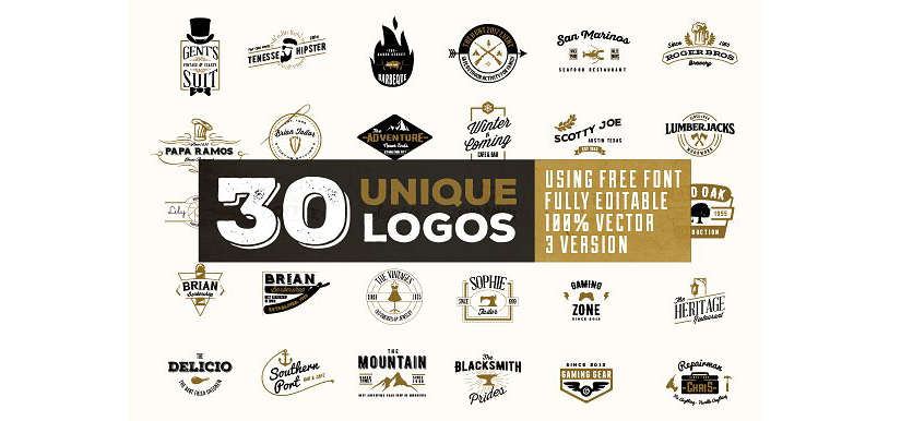 30 mẫu thiết kế Logo độc đáo - idc.edu.vn