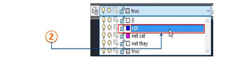 Cach tao layer trong autocad 14