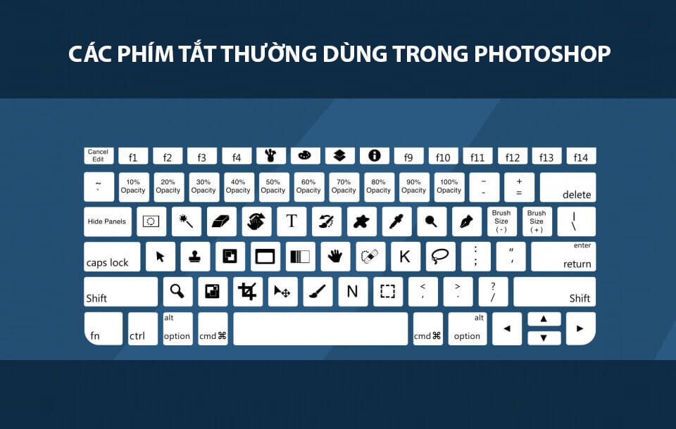 Các phím tắt trong photoshop cs6, cc giúp bạn thao tác nhanh …