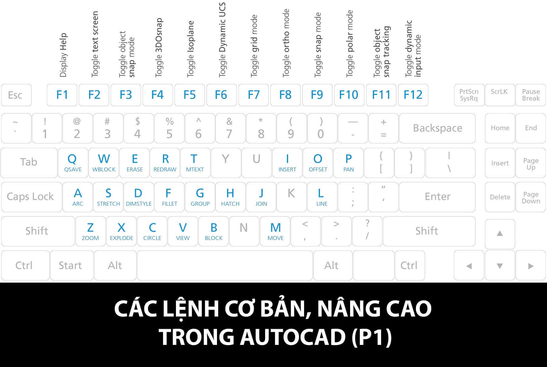 Full   Tổng hợp tất cả các lệnh AutoCAD từ cơ bản tới nâng cao bằng hình  ảnh  Trang chủ  Cộng Đồng Autocad Việt Nam