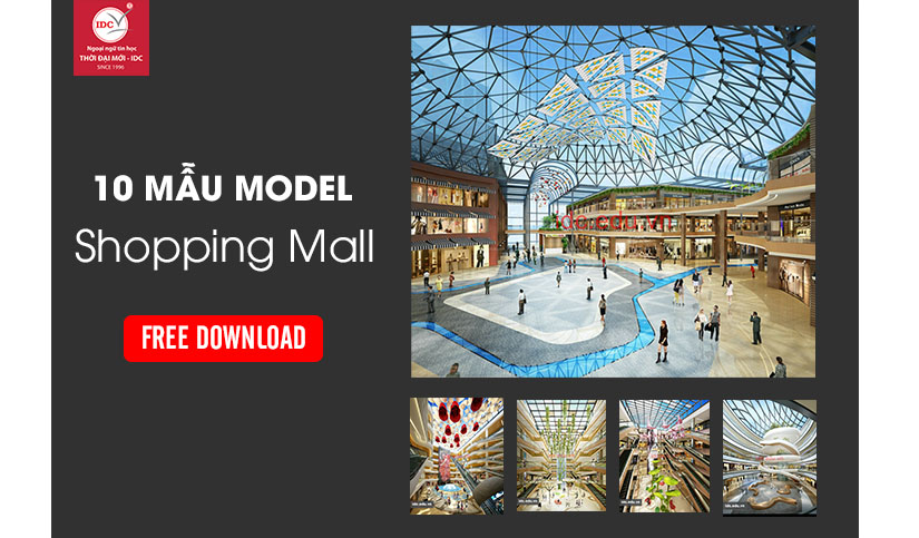 thu vien 3dmax model shopping mall 1